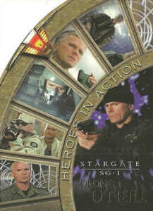STARGATE SG-1  Season 4 Complete Trading Card Set 