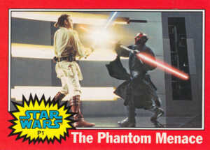 2004 Topps Star Wars Heritage Promo P1 The Phantom Menace