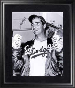 Sandy Koufax Signed Photo Upper Deck Authenticated