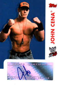 2009 Topps WWE Autograph