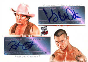 2009 Topps WWE Dual Autograph