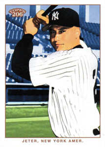 2002 Topps 206 Baseball 380 Derek Jeter