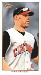 2002 Topps 206 Baseball 390 Adam Dunn Mini