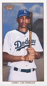 2002 Topps 206 Baseball 422 James Loney Mini