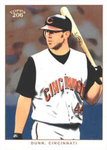 2002 Topps 206 Baseball Variations 390 Adam Dunn