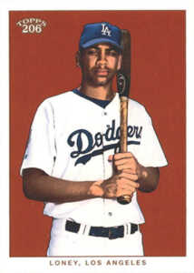 2002 Topps 206 Baseball Variations 422 James Loney