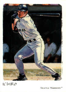 2002 Topps Gallery Baseball 100 Ichiro