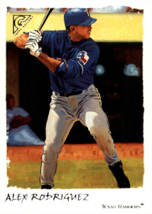 2002 Topps Gallery Baseball 20 Alex Rodriguez