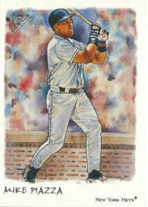 2002 Topps Gallery Baseball 25 Mike Piazza