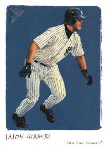 2002 Topps Gallery Baseball Variations 1 Jason Giambi