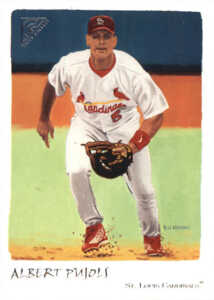 2002 Topps Gallery Baseball Variations 56 Albert Pujols
