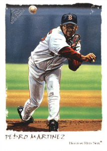 2002 Topps Gallery Baseball Variations 76 Pedro Martinez