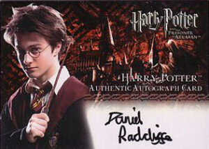 2004 Artbox Harry Potter and the Prisoner of Azkaban Update Autographs Daniel Radcliffe as Harry Potter