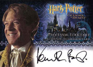 2006 Artbox Harry Potter and the Chamber of Secrets Autographs Kenneth Branagh as Professor Lockhart