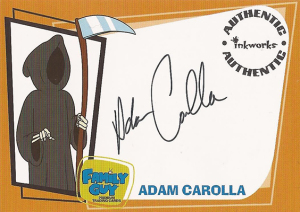 2006 Inkworks Family Guy Season 2 Autographs Adam Carolla