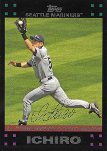2007 Topps Baseball 313 Ichiro Gold Glove