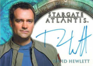 2008 Rittenhouse Stargate Heroes Autographs David Hewlett
