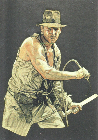 2008 Topps Indiana Jones Masterpieces Foil Silver