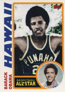 2009 Topps President Obama Basketball