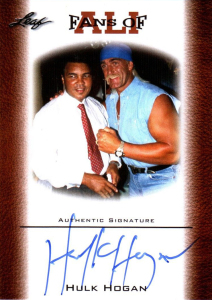 2011 Leaf Muhammad Ali Fans of Ali Autographs Hulk Hogan