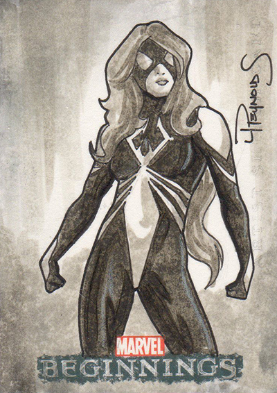 2011 Upper Deck Marvel Beginnings Sketch Card