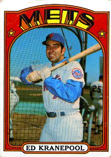 1972 Topps Baseball 181 Ed Kranepool