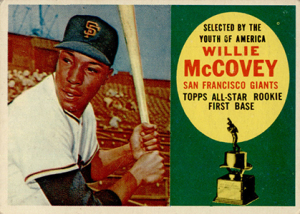 Topps All-Star Rookie Team - 1960 Topps Willie McCovey