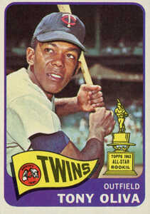 1965 Topps Tony Oliva All-Star Rookie