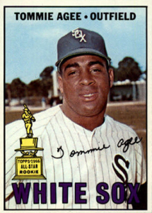 1967 Topps Tommie Agee All-Star Rookie