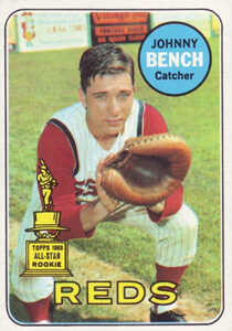 1969 Topps Johnny Bench All-Star Rookie