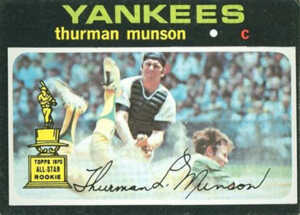 1971 Topps Thurman Munson
