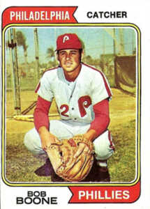 Topps All-Star Rookie Team - 1974 Topps Bob Boone