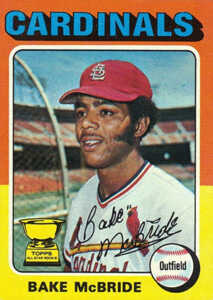 1975 Topps Bake McBride