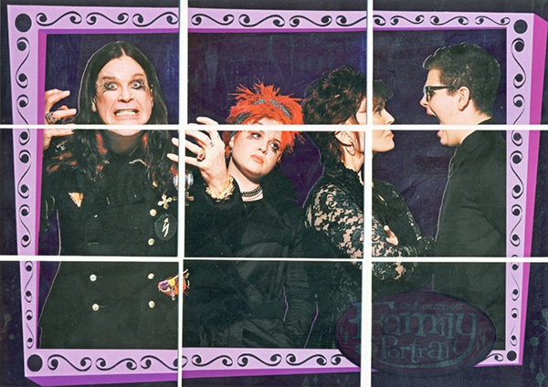 Checklist #72 The Osbournes 2002 Inkworks Trading Card