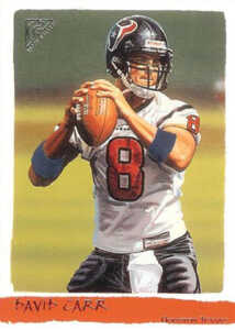 2002 Topps Gallery Football Variations 200 David Carr