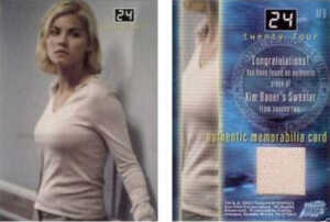 2003 Comic Images 24 Seasons 1 and 2 Memorabilia Cards M6