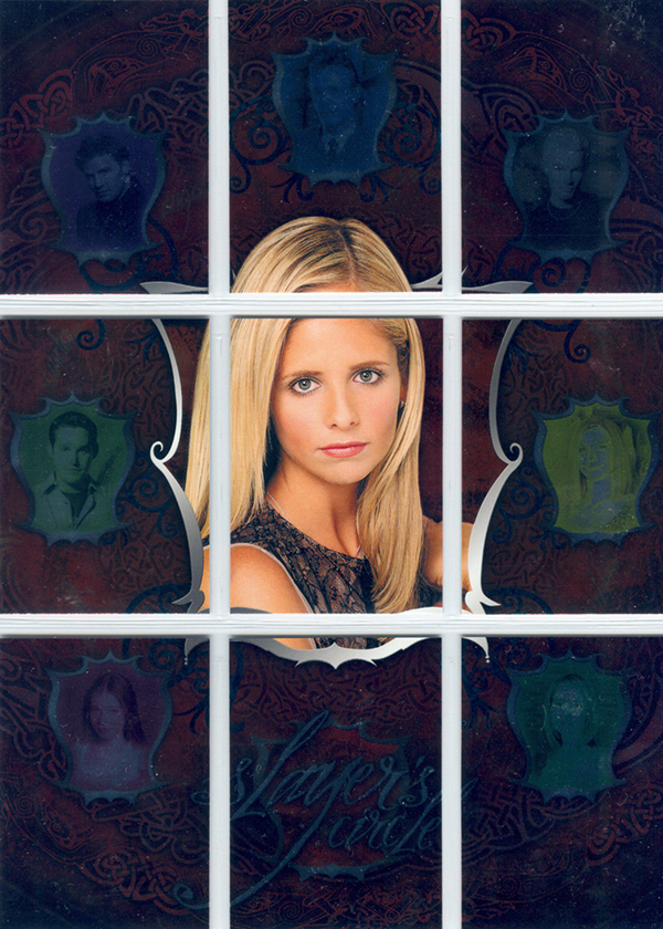 BUFFY THE VAMPIRE SLAYER CONNECTIONS 2003 INKWORKS PROMO CARD P-1 ANGEL 