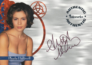 2003 Inkworks Charmed Power of Three Alyss Milano Autograph