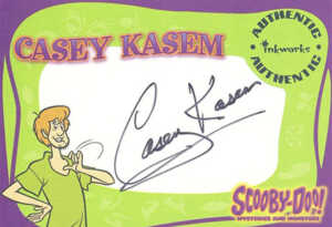 2003 Inkworks Scooby Doo Mysteries and Monsters Autograph