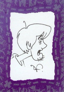 2003 Inkworks Scooby Doo Mysteries and Monsters Sketch Card