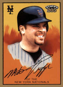 2003 Topps 205 12 Mike Piazza Yellow