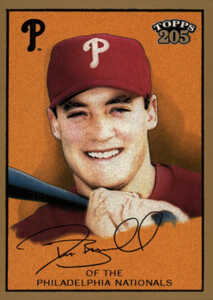 2003 Topps 205 40 Pat Burrell Black Bat