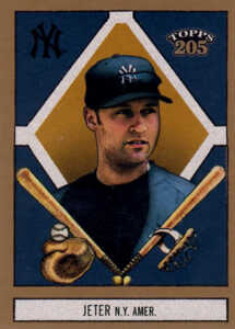 2003 Topps 205 75 Derek Jeter No Gold Trim