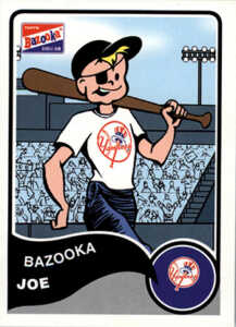 2003 Topps Bazooka Baseball 7 Bazooka Joe Yankees