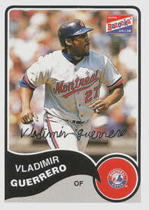 2003 Topps Bazooka Variation Vladimir Guerrero