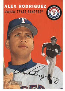 2003 Topps Heritage Baseball Alex Rodriguez