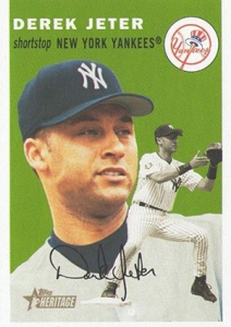 2003 Topps Heritage Baseball Derek Jeter