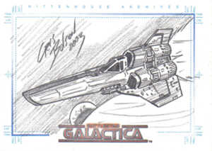 THE COMPLETE BATTLESTAR GALACTICA 72-CARD TRADING CARDS SET 2004 RITTENHOUSE W@W 