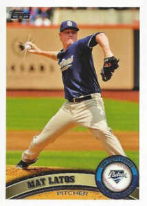 2011 Topps Sparkle 120 Mat Latos