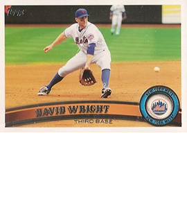 2011 Topps Sparkle 15 David Wright